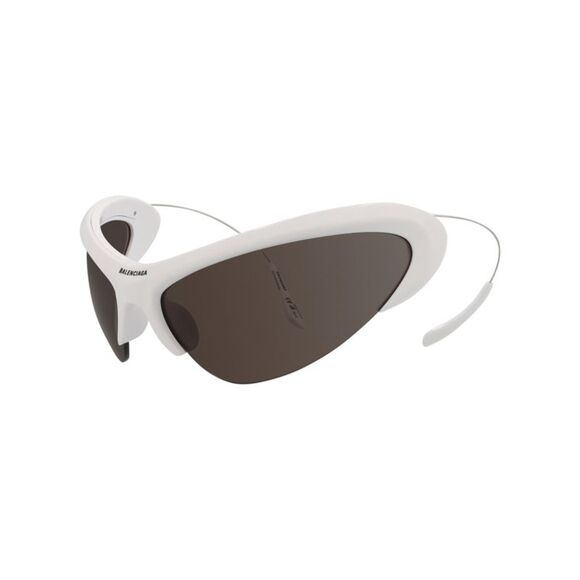 Balenciaga Shield-Frame Bio Injection Sunglasses White Unisex-Adult - Picture 2 of 7
